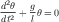 d2θ   g
--2 + -θ = 0
dt    l
